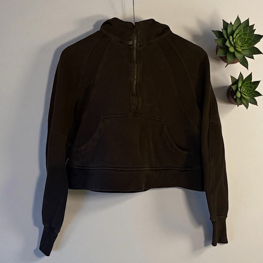Lululemon Athletica Scuba Oversized Half-Zip Hoodie Black XS/S SOLD OUT ONLINE